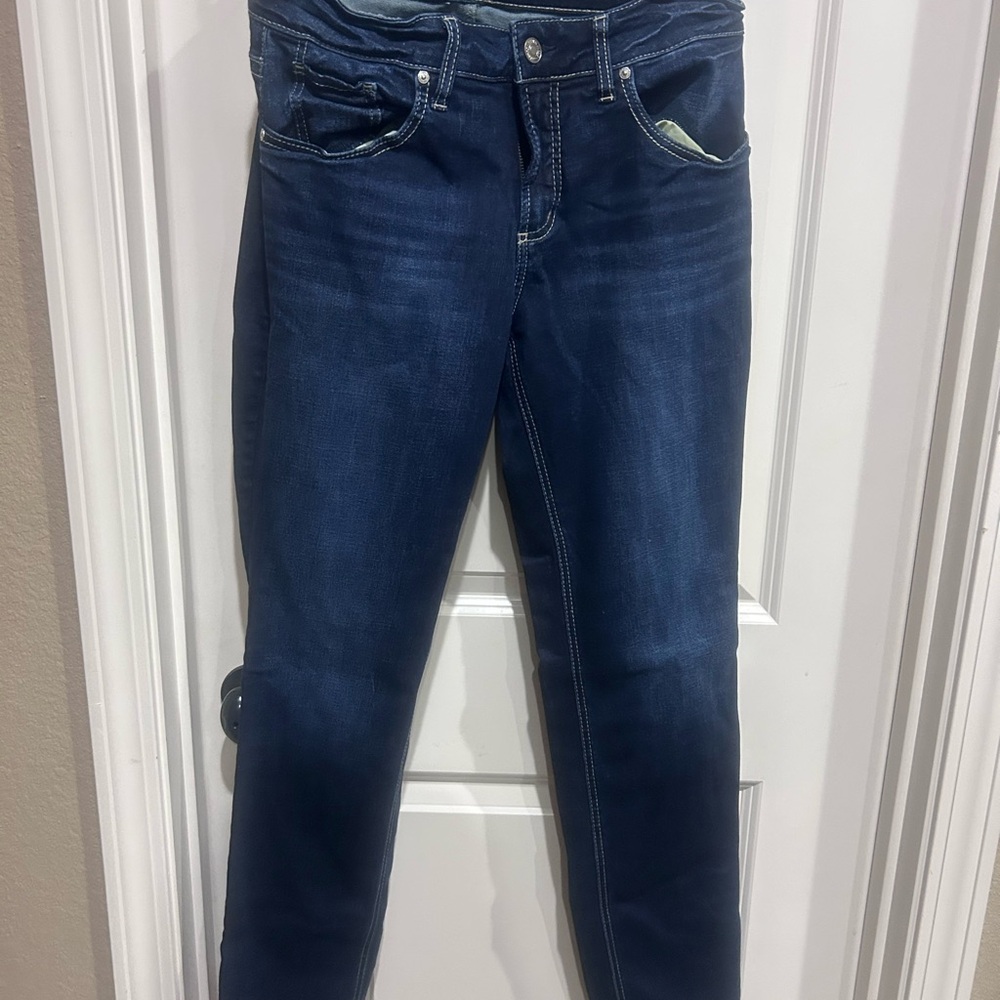 Silver Jeans Dark Blue Women's Skinny Jeans